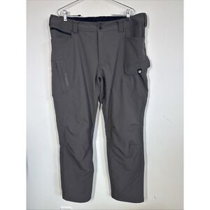 Truewerk Mens 38x32 Charcoal T2 Werkpant Cargo Workwear Stretch Technical Rugged